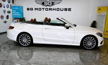 MERCEDES-BENZ C-CLASS 2.0 C300 AMG Line (Premium Plus) Cabriolet 2dr Petrol G-Tronic+ 