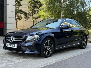Mercedes C Class 1.5 C200 MHEV EQ Boost Sport (Premium) G-Tronic+ Euro 6 (s/s) 4d