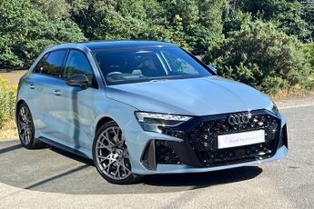 Audi RS3 2.5 TFSI Carbon Black Sportback 5dr Petrol S Tronic quattro Euro