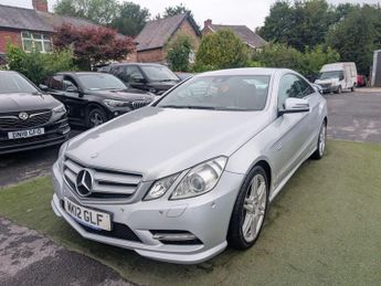 Mercedes-Benz E Class 2.1 E220 CDI BlueEfficiency Sport G-Tronic+ Euro 5 (s/s) 2dr