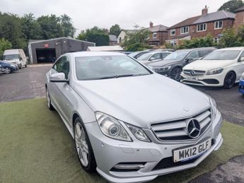 Mercedes-Benz E Class 2.1 E220 CDI BlueEfficiency Sport G-Tronic+ Euro 5 (s/s) 2dr