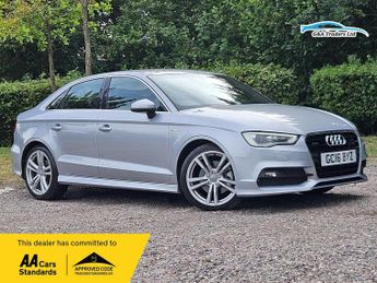 Audi A3 2.0 TDI S line S Tronic quattro Euro 6 (s/s) 4dr (Nav)
