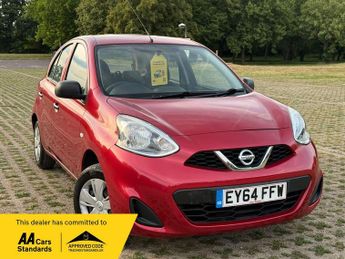 Nissan Micra 1.2 Visia Hatchback 5dr Petrol Manual Euro 5 (80 ps)