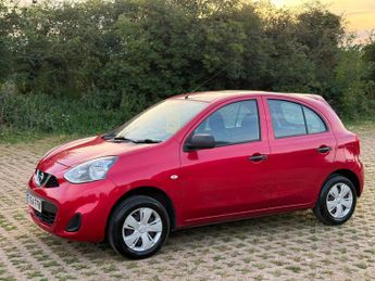 Nissan Micra 1.2 Visia Hatchback 5dr Petrol Manual Euro 5 (80 ps)