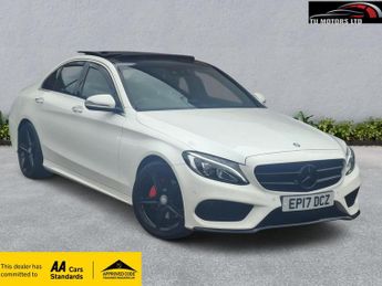Mercedes C Class 2.1 C220d AMG Line (Premium Plus) G-Tronic+ Euro 6 (s/s) 4dr