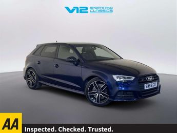 Audi S3 2.0 TFSI Black Edition Sportback 5dr Petrol S Tronic quattro Eur