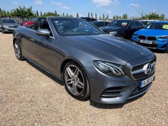 Mercedes E Class 2.0 E220d AMG Line (Premium) Cabriolet G-Tronic+ Euro 6 (s/s) 2d