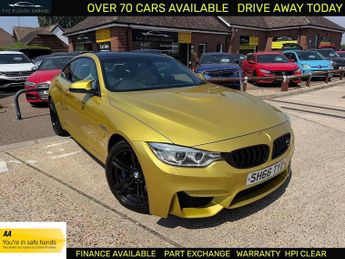 BMW M4 3.0 BiTurbo Coupe 2dr Petrol DCT Euro 6 (s/s) (431 ps)