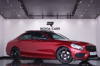 Mercedes C Class 2.0 C200 AMG Line (Premium Plus) G-Tronic+ Euro 6 (s/s) 4dr
