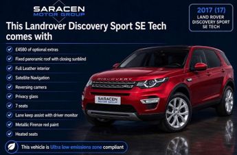 Land Rover Discovery Sport 2.0 Discovery Sport SE Tech TD4 Auto 4WD 5dr