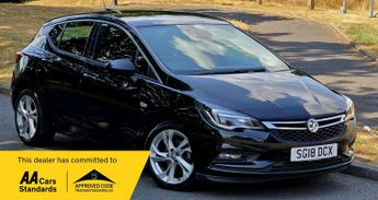 Vauxhall Astra 1.4i Turbo SRi Auto Euro 6 (s/s) 5dr