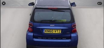 Smart fortwo 1.0 MHD Passion SoftTouch Euro 5 (s/s) 2dr
