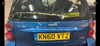 Smart fortwo 1.0 MHD Passion SoftTouch Euro 5 (s/s) 2dr