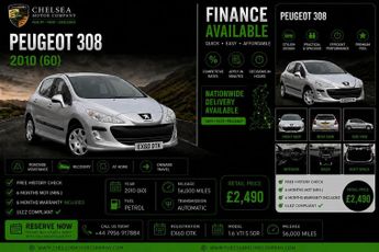 Peugeot 308 1.6 VTi S 5dr