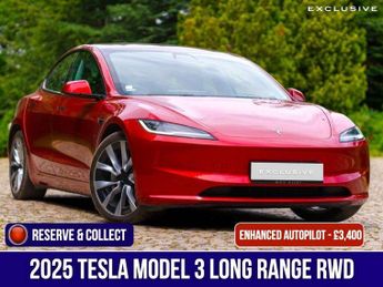Tesla Model 3 Long Range Auto RWD 4dr
