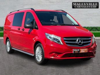 Mercedes Vito 2.1 119 CDI BlueTEC Sport Crew Van G-Tronic+ RWD L2 Euro 6 (s/s)