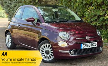 Fiat 500 1.2 Lounge Euro 6 (s/s) 3dr