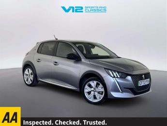 Peugeot E-208 50kWh GT Hatchback 5dr Electric Auto (7kW Charger) (136 ps)