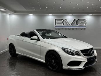 Mercedes E Class 2.1 E220d AMG Line Edition Cabriolet G-Tronic+ Euro 6 (s/s) 2dr