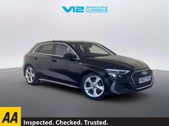 Audi A3 1.5 TFSI 35 S line Sportback 5dr Petrol S Tronic Euro 6 (s/s) (1