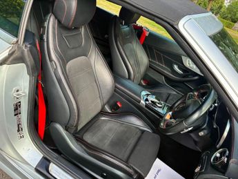 Mercedes-Benz C Class 3.0 C43 V6 AMG (Premium Plus) Cabriolet G-Tronic+ 4MATIC Euro 6 