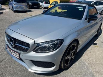 Mercedes-Benz C Class 3.0 C43 V6 AMG (Premium Plus) Cabriolet G-Tronic+ 4MATIC Euro 6 