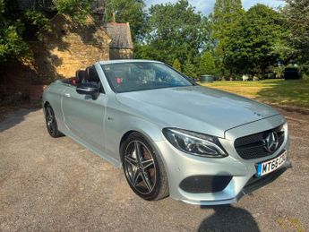 Mercedes-Benz C Class 3.0 C43 V6 AMG (Premium Plus) Cabriolet G-Tronic+ 4MATIC Euro 6 