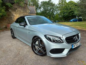 Mercedes-Benz C Class 3.0 C43 V6 AMG (Premium Plus) Cabriolet G-Tronic+ 4MATIC Euro 6 