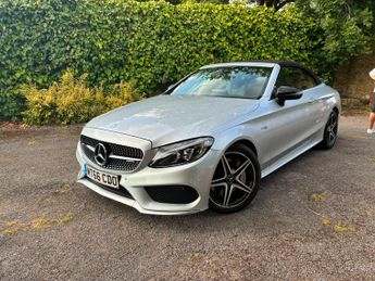 Mercedes-Benz C Class 3.0 C43 V6 AMG (Premium Plus) Cabriolet G-Tronic+ 4MATIC Euro 6 