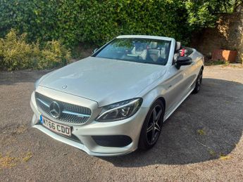 Mercedes-Benz C Class 3.0 C43 V6 AMG (Premium Plus) Cabriolet G-Tronic+ 4MATIC Euro 6 