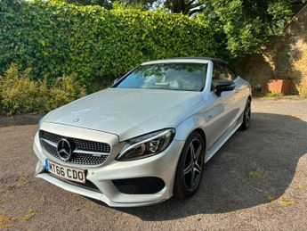Mercedes-Benz C Class 3.0 C43 V6 AMG (Premium Plus) Cabriolet G-Tronic+ 4MATIC Euro 6 