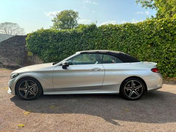 Mercedes-Benz C Class 3.0 C43 V6 AMG (Premium Plus) Cabriolet G-Tronic+ 4MATIC Euro 6 