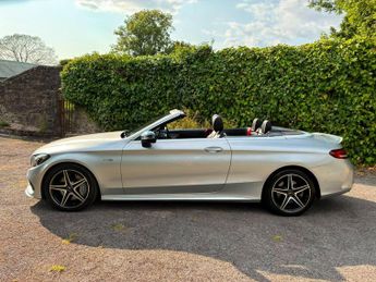 Mercedes-Benz C Class 3.0 C43 V6 AMG (Premium Plus) Cabriolet G-Tronic+ 4MATIC Euro 6 