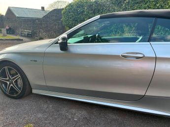Mercedes-Benz C Class 3.0 C43 V6 AMG (Premium Plus) Cabriolet G-Tronic+ 4MATIC Euro 6 