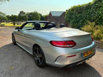 Mercedes-Benz C Class 3.0 C43 V6 AMG (Premium Plus) Cabriolet G-Tronic+ 4MATIC Euro 6 