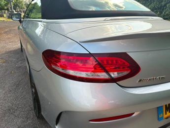 Mercedes-Benz C Class 3.0 C43 V6 AMG (Premium Plus) Cabriolet G-Tronic+ 4MATIC Euro 6 