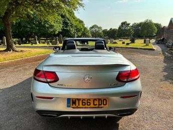 Mercedes-Benz C Class 3.0 C43 V6 AMG (Premium Plus) Cabriolet G-Tronic+ 4MATIC Euro 6 