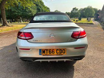 Mercedes-Benz C Class 3.0 C43 V6 AMG (Premium Plus) Cabriolet G-Tronic+ 4MATIC Euro 6 