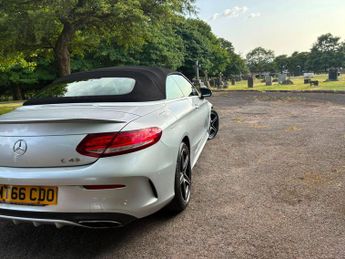 Mercedes-Benz C Class 3.0 C43 V6 AMG (Premium Plus) Cabriolet G-Tronic+ 4MATIC Euro 6 