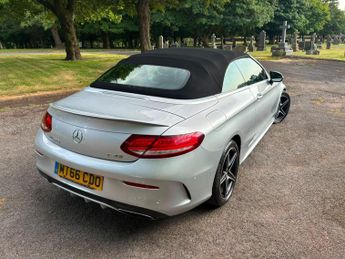 Mercedes-Benz C Class 3.0 C43 V6 AMG (Premium Plus) Cabriolet G-Tronic+ 4MATIC Euro 6 