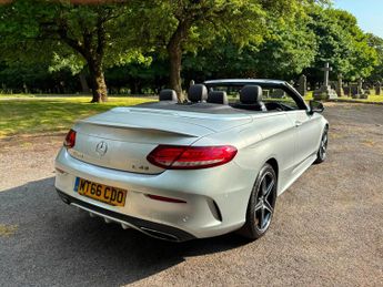 Mercedes-Benz C Class 3.0 C43 V6 AMG (Premium Plus) Cabriolet G-Tronic+ 4MATIC Euro 6 