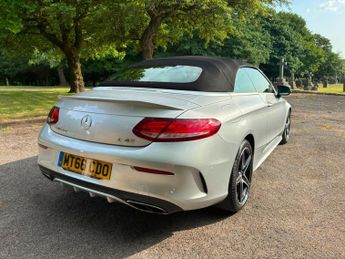 Mercedes-Benz C Class 3.0 C43 V6 AMG (Premium Plus) Cabriolet G-Tronic+ 4MATIC Euro 6 