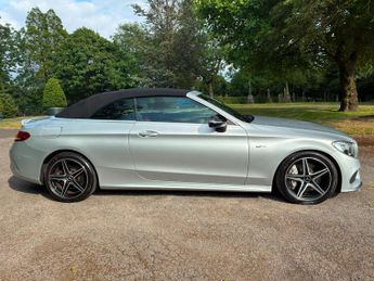 Mercedes-Benz C Class 3.0 C43 V6 AMG (Premium Plus) Cabriolet G-Tronic+ 4MATIC Euro 6 