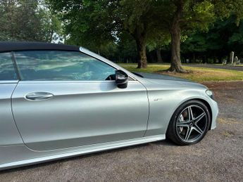 Mercedes-Benz C Class 3.0 C43 V6 AMG (Premium Plus) Cabriolet G-Tronic+ 4MATIC Euro 6 