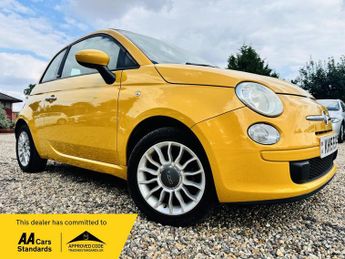 Fiat 500 1.2 Lounge Convertible 2dr Petrol Dualogic Euro 6 (s/s) (69 bhp)