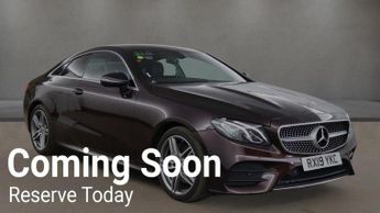 Mercedes E Class 2.0 E220d AMG Line Coupe 2dr Diesel G-Tronic+ Euro 6 (s/s) (194 