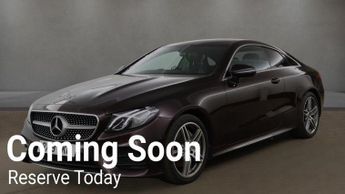Mercedes-Benz E Class 2.0 E220d AMG Line Coupe 2dr Diesel G-Tronic+ Euro 6 (s/s) (194 