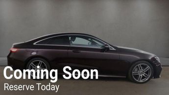 Mercedes-Benz E Class 2.0 E220d AMG Line Coupe 2dr Diesel G-Tronic+ Euro 6 (s/s) (194 