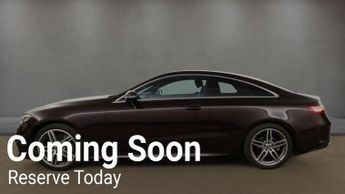 Mercedes-Benz E Class 2.0 E220d AMG Line Coupe 2dr Diesel G-Tronic+ Euro 6 (s/s) (194 