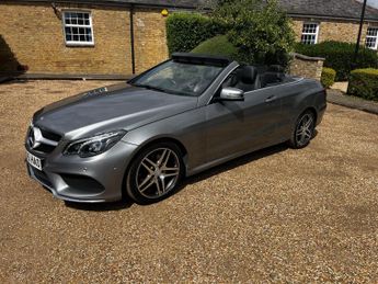 Mercedes E Class 3.0 E350d V6 BlueTEC AMG Line Cabriolet 2dr Diesel G-Tronic+ Eur